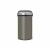 Brabantia Touch Bin 60L platinum