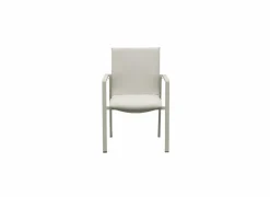 Tuinstoel Cardamom 61x57x85cm - aluminium - greige