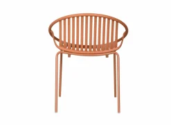 Tuinstoel Chaplin metaal - oranje