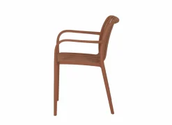 Tuinstoel Cute 46x58x81cm - kunststof - terra