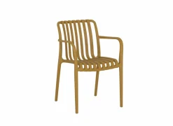 Tuinstoel Cute 46x58x81cm - kunststof - oker