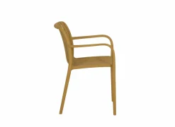 Tuinstoel Cute 46x58x81cm - kunststof - oker