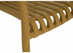 Tuinstoel Cute 46x58x81cm - kunststof - oker