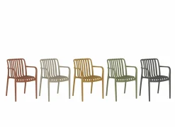 Tuinstoel Cute 46x58x81cm - kunststof - oker