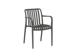 Tuinstoel Cute 46x58x81cm - kunststof - grijs