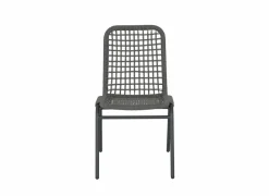 Tuinstoel Hopi 55x61x81cm - artificial rattan - antraciet