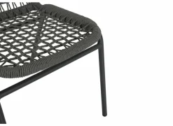 Tuinstoel Hopi 55x61x81cm - artificial rattan - antraciet