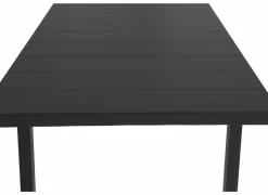 Tuintafel Eden 180/240x95cm - aluminium - antraciet