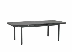 Tuintafel Eden 180/240x95cm - aluminium - antraciet