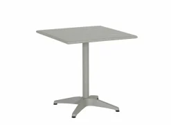Tuintafel Lush 70x70x72cm - aluminium - greige