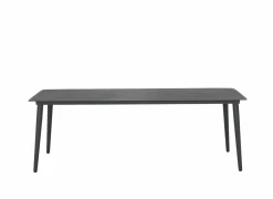 Tuintafel Shore 220x90cm - aluminium - antraciet