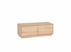 Tv-meubel Caviar 111cm- eik massief & decor - naturel