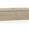 Tv-meubel 121cm - lamulux - misty oak