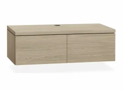Tv-meubel 121cm - lamulux - misty oak