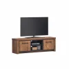 Tv-meubel Ensor 150cm - decor - acacia & black concrete