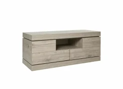 Tv-meubel Etna 125cm - decor - millenium eik & lichtgrijs