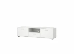 Tv-meubel Media 148cm - decor - wit