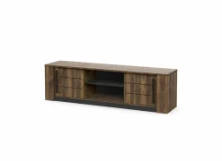 Tv-meubel Monaco 185cm - decor - saloon eik & zwart