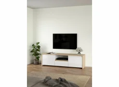 Tv-meubel Next 179cm - decor - wit & jackson hickory
