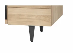 Tv-meubel Palacio 150cm - eik massief & decor - naturel