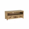 Tv-meubel Ploutos 125cm - mango massief - naturel