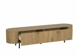 Tv-meubel Sordino 180cm - MDF & metaal - naturel