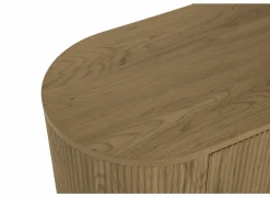 Tv-meubel Sordino 180cm - MDF & metaal - naturel