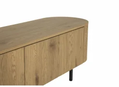 Tv-meubel Sordino 180cm - MDF & metaal - naturel