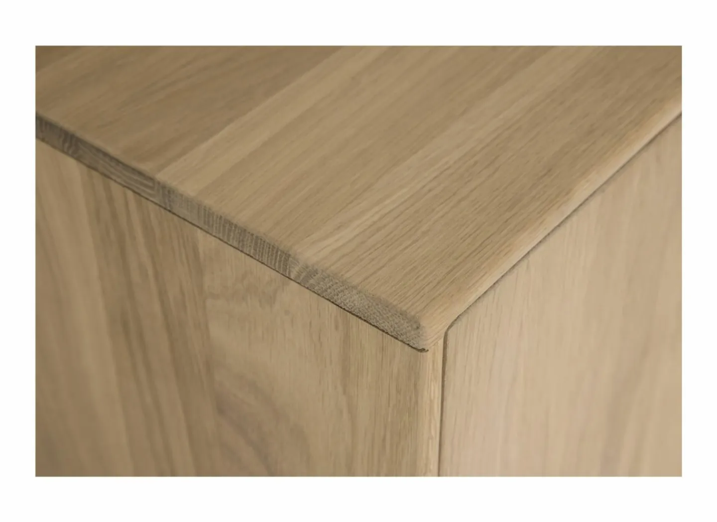 Tv-meubel Summer 150cm - eik massief & decor - naturel