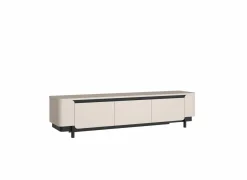 Tv-meubel Vodol 205cm - decor - zand & zwart