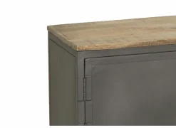 Tv-meubel Zarathustra hout metaal 138cm