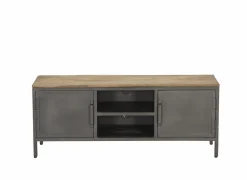 Tv-meubel Zarathustra hout metaal 138cm