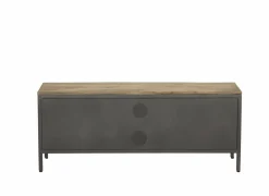 Tv-meubel Zarathustra hout metaal 138cm