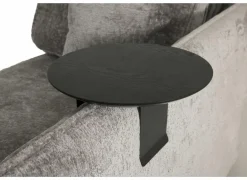 Universeel Armtafeltje 8-24cm - metaal - zwart