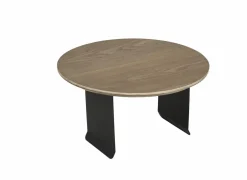 Universeel Armtafeltje 8-24cm - metaal - eiklook & zwart