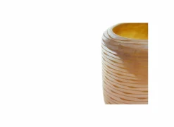 Vaas Bowie H21,5cm - glas - perzik bruin