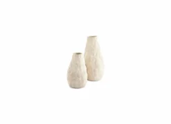 Salt & Pepper Vaas Cave 17x33,5cm - aardewerk - beige
