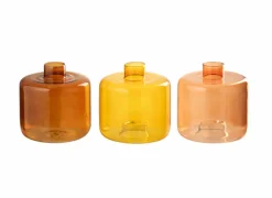 Vaas H27cm - glas - oranje