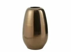 Vaas H55cm - porselein - goud