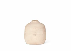 Vaas H29cm - stoneware - beige