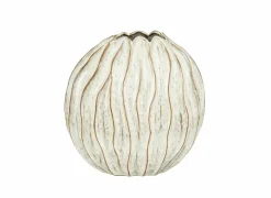 Vaas Jovi Ø35x17cm - stoneware - wit