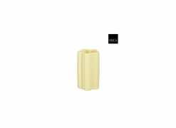 Mica Vaas Lindon H18cm geel