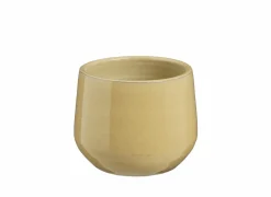 Mica Vaas Matteo Ø16x13cm - terracotta - taupe