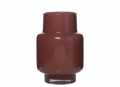 Vaas Pien Ø17x25cm - glas - amarone