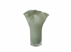 Vaas Sagia H26,8cm - glas - groen