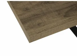 Verlengblad 100x50cm - decor - bruin