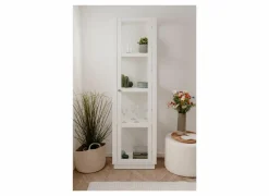 Vitrinekast Arles 56cm - melamine - wit