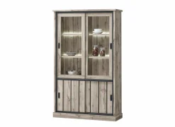 Vitrinekast Elena 126cm - decor - canada oak