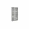 Vitrinekast Roma 89cm - decor - wit