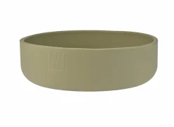 Voerbak Sili 1400ml - silicoon - kaki